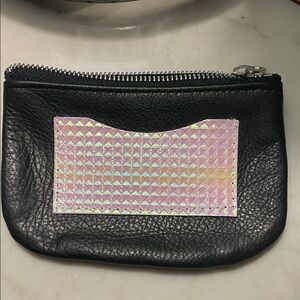 Black and Iridescent Women's Wallet